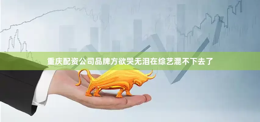 重庆配资公司品牌方欲哭无泪在综艺混不下去了